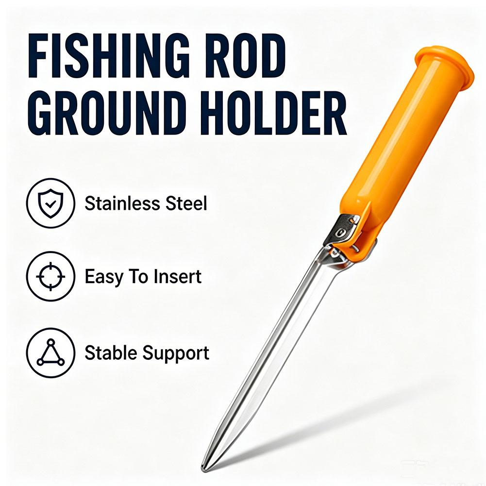 Fishing Rod Surf - Soporte Plegable Multifuncional para Cañas de