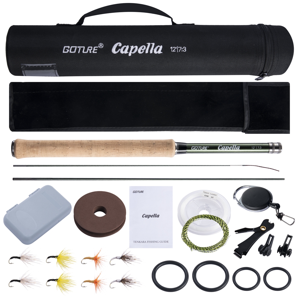 Fishing Rod Combo - Goture Tenkara-caña de pescar con mosca,