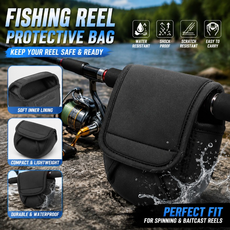 Fishing Rod Case - Funda Protectora para Carrete de Pesca,