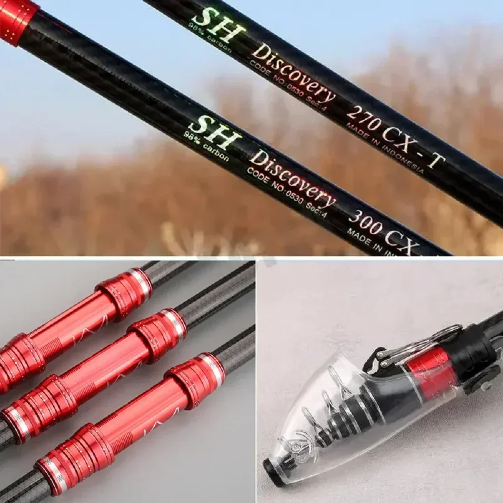 Caña de Pescar Telescópica de  - Fishing Rod Surf reseña y precio