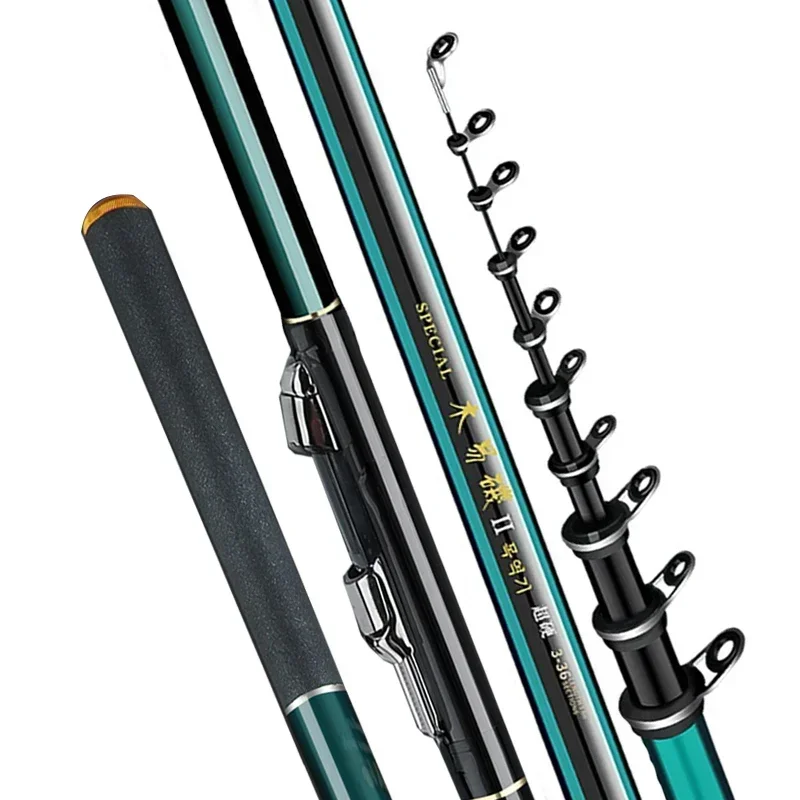 Cañas de pescar de 2,7 m-7,2 m - Fishing Rod Surf reseña y precio