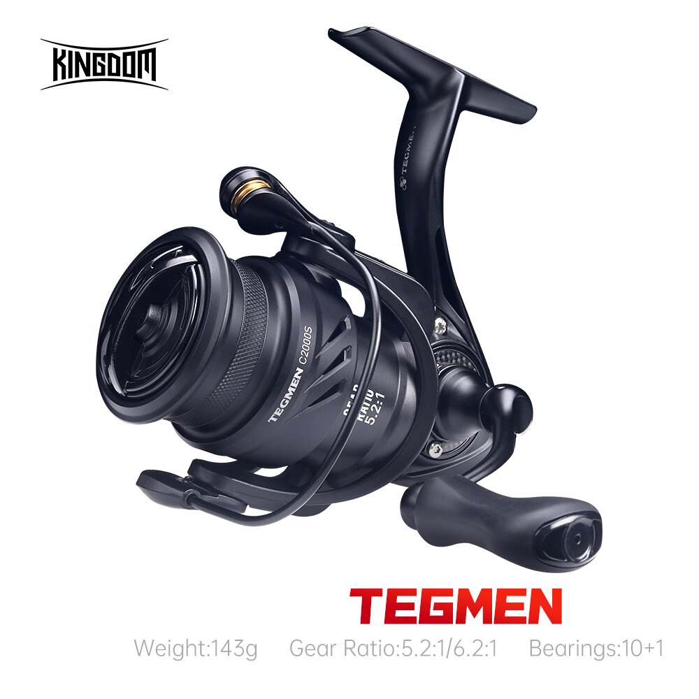 Kingdom Tegmen-Carretes de pes - Abu Garcia Reel Revo reseña y precio