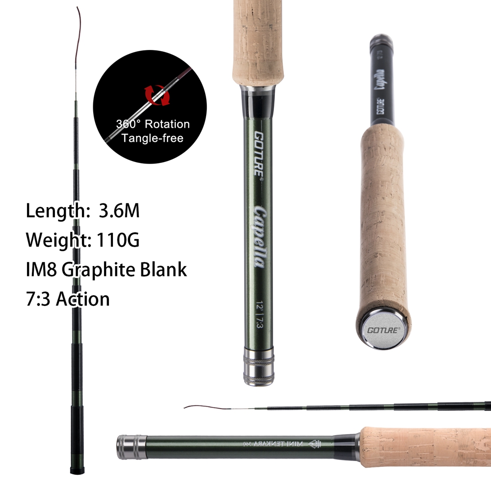 Goture Tenkara-caña de pescar  - Fishing Rod Combo reseña y precio