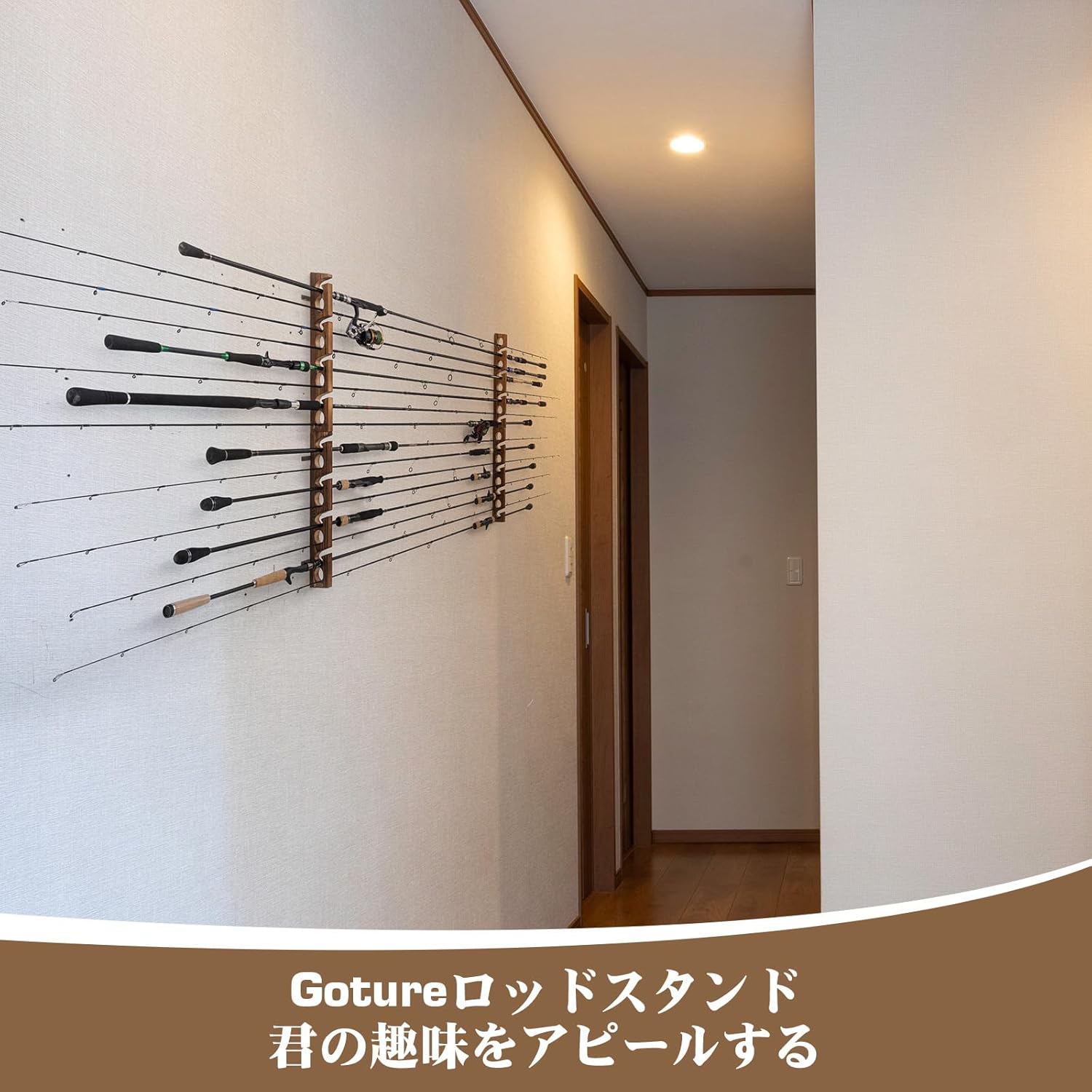 Soporte para caña de pescar de - Fishing Rod Rack reseña y precio