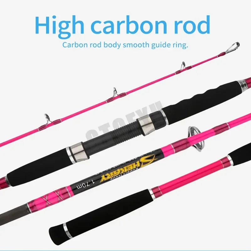 Caña de Jigging lenta superdur - Fishing Rod Surf reseña y precio