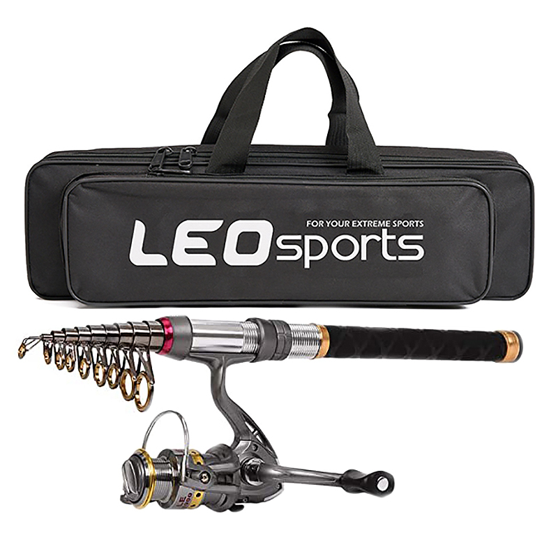 Combo de caña de pescar y carr - Fishing Rod Combo reseña y precio