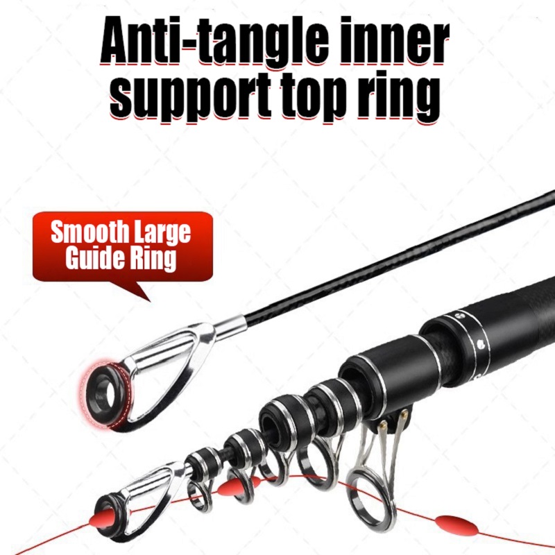 Caña de Pescar Telescópica de  - Fishing Rod Surf reseña y precio