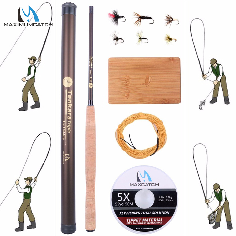 Maximumcatch-caña de pescar de - Fishing Rod Carbon Fiber reseña y precio
