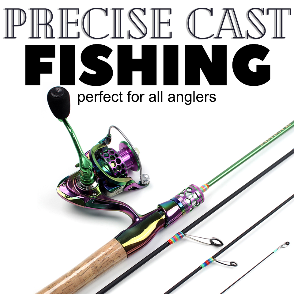 Caña de pescar de cuatro secci - Fishing Rod Carbon Fiber reseña y precio