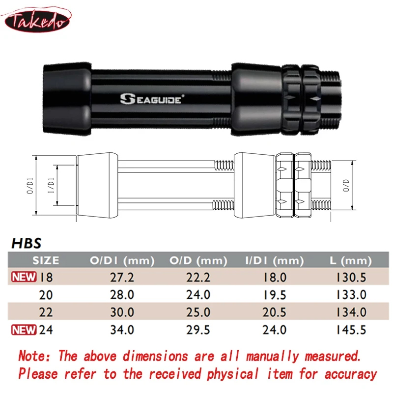 TAKEDO 18 #   20 #   22 #   24 - Fishing Rod Combo reseña y precio