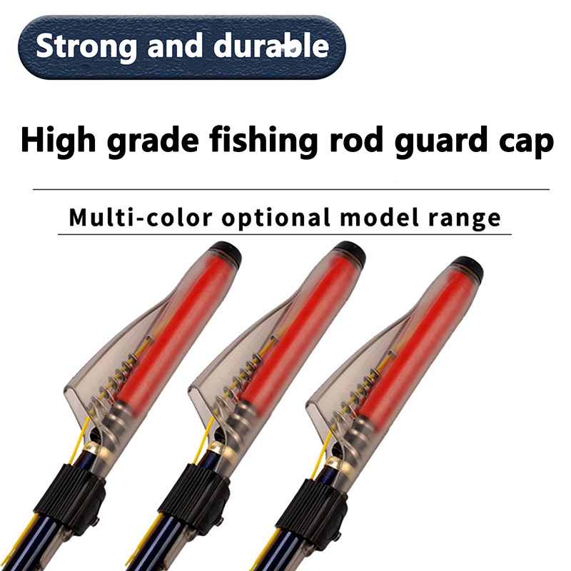 1 unidad de cubierta transpare - Fishing Rod Case reseña y precio